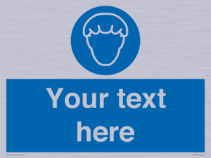 Custom Hair protection must be worn